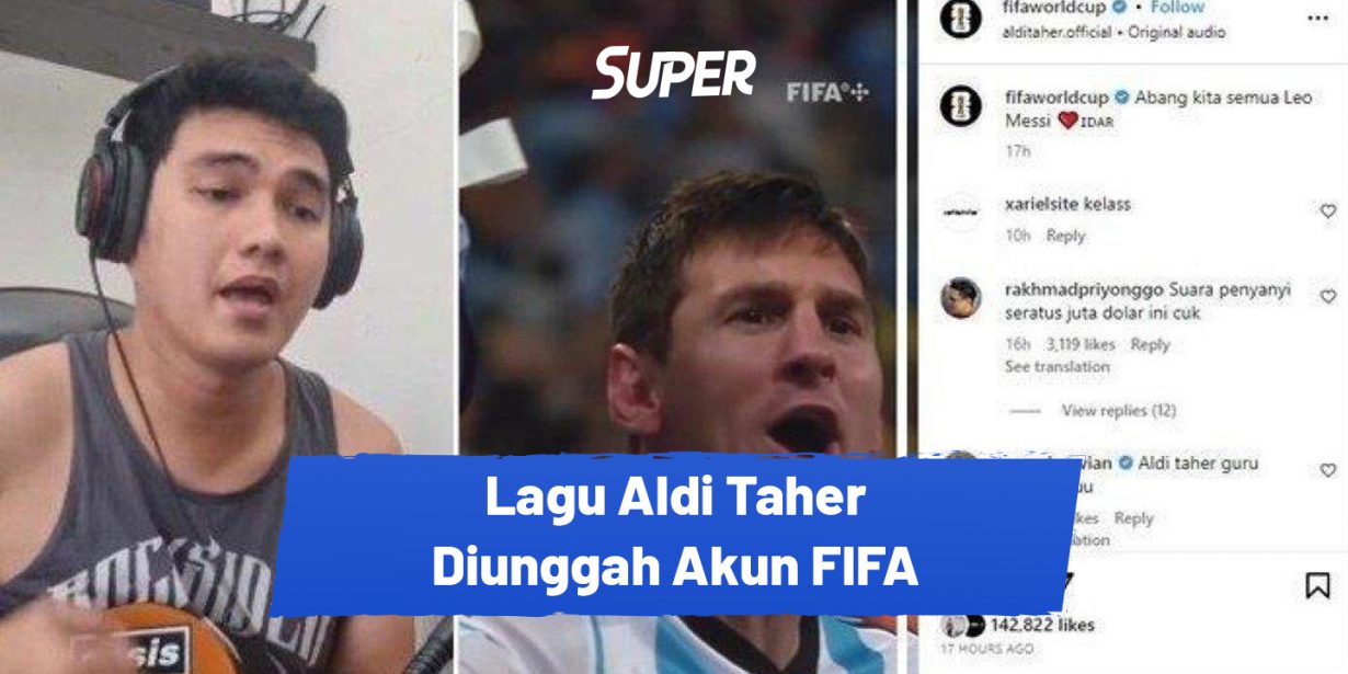 Keren Lagu Aldi Taher Diunggah Akun Resmi Fifa World Cup