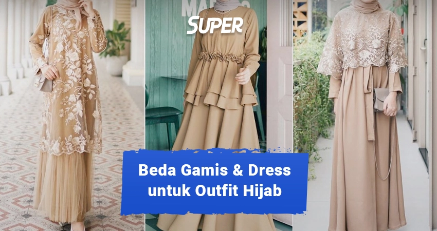 perbedaan gamis dan dress