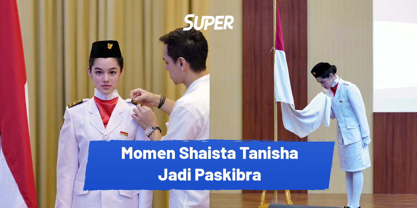 shaista anak rionaldo stockhorst jadi paskibra