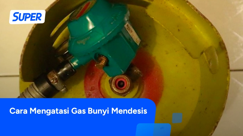 cara mengatasi gas bunyi