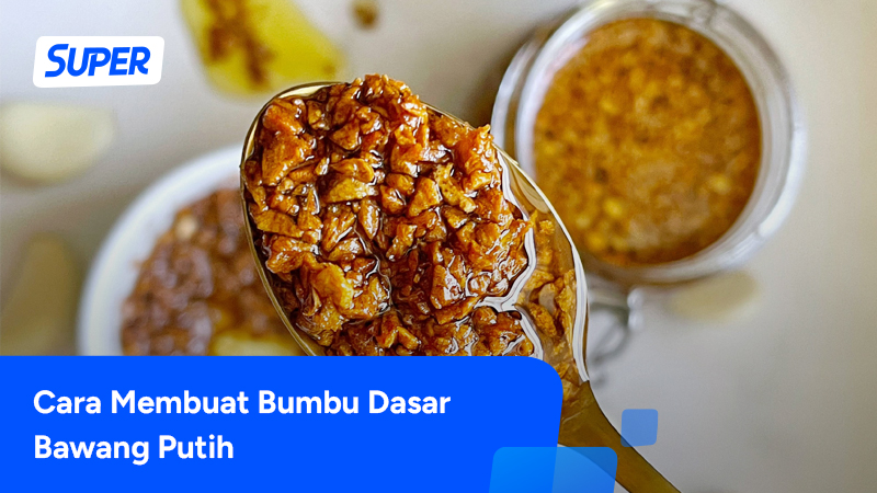 Cara membuat bumbu dasar bawang putih