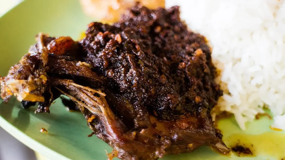 resep bebek madura bumbu hitam