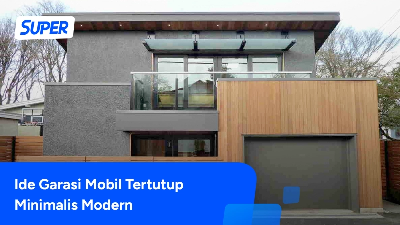 model garasi mobil tertutup