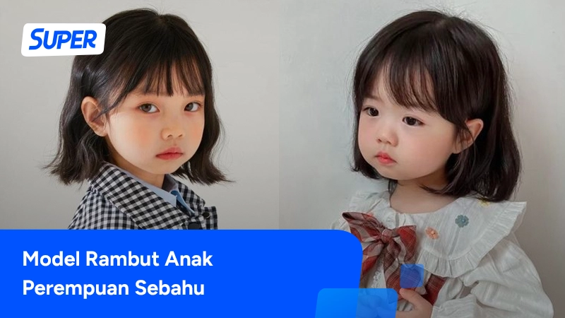 8 Model Rambut Anak Perempuan Sebahu, Trend Dan Modis!