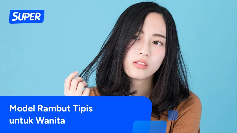 model rambut tipis wanita