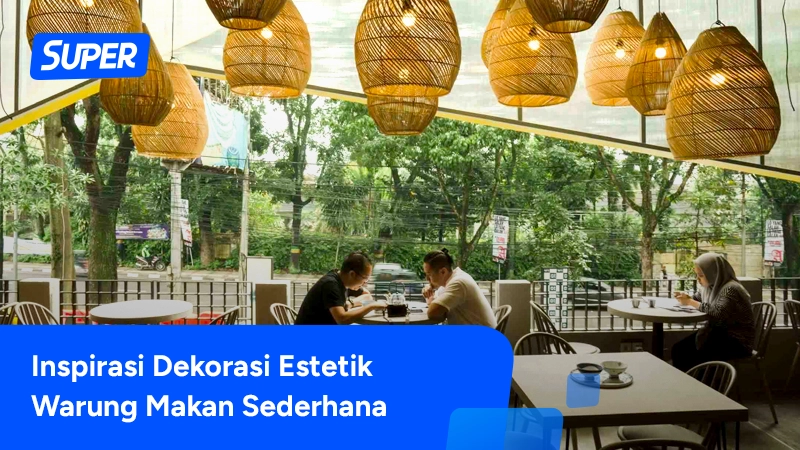 dekorasi warung makan sederhana