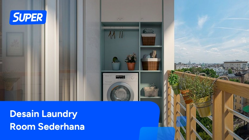 laundry room sederhana