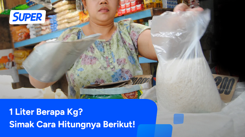 1 liter berapa kg