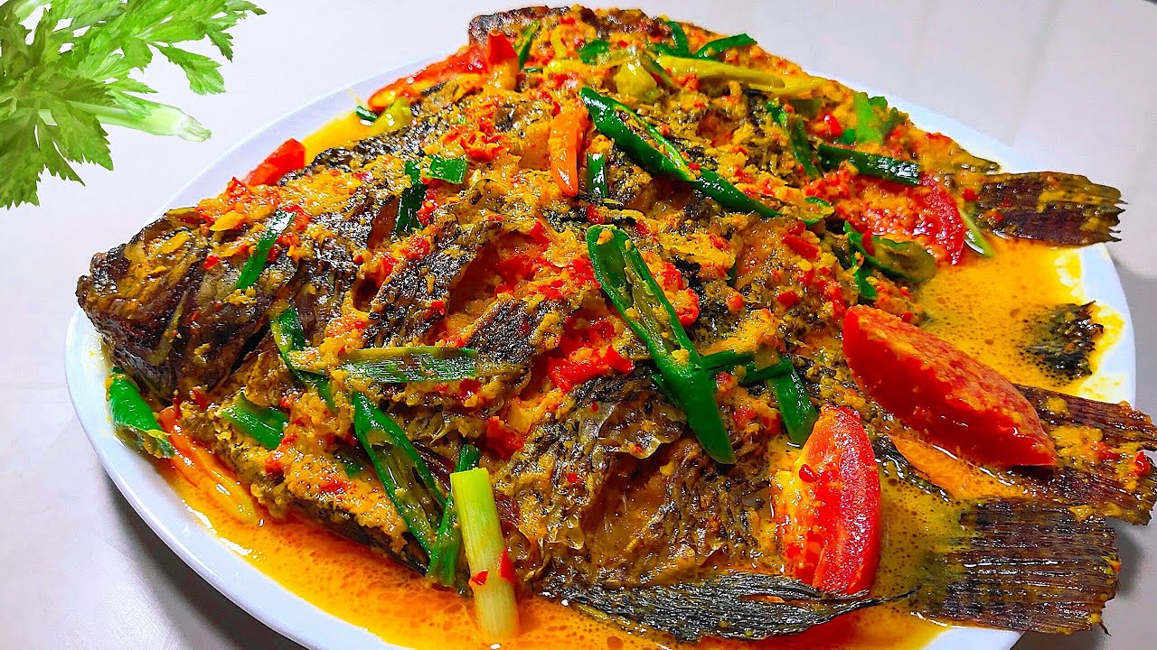 Resep Ikan Nila Bumbu Kuning Kemangi Segar Dan Bikin Nagih