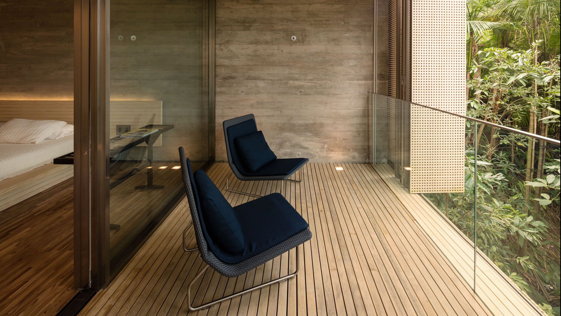 desain balkon minimalis modern
