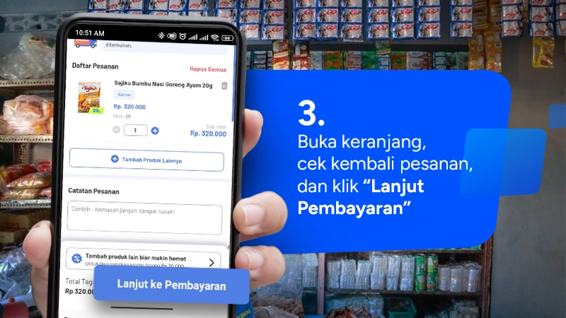 Cara Belanja di Aplikasi Super