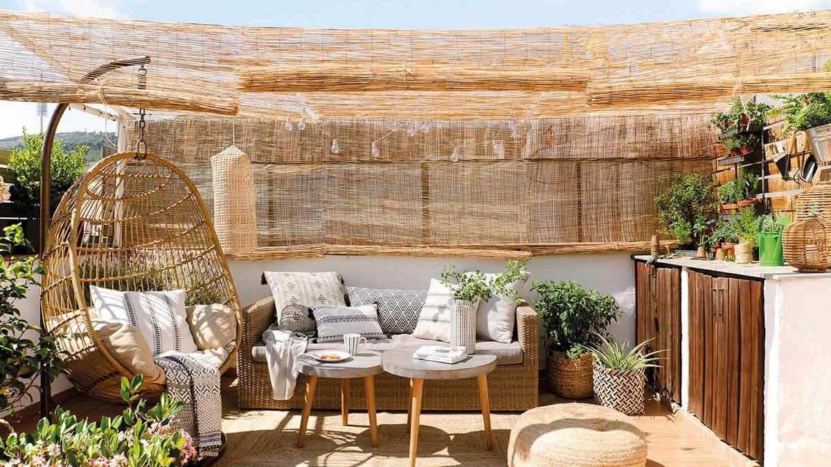 desain balkon minimalis modern