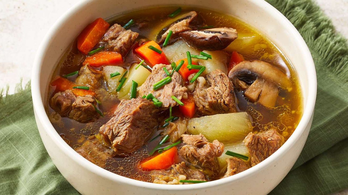 resep sop tetelan sapi