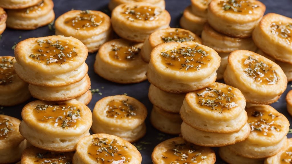 resep garlic cheese cookies